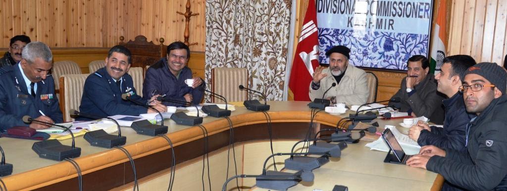Div Com for working out modalities to start night operations at Sgr Airport